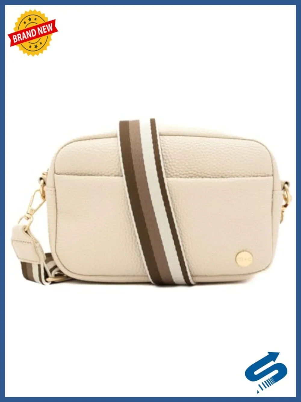 Convertible Crossbody Purse Vegan Leather Shoulder Bag with Strap